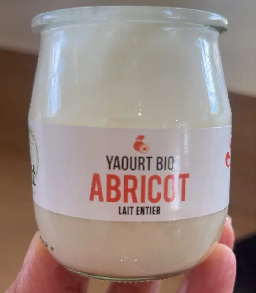 Yaourt bio abricot