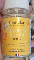 Pastilles au miel et CBD