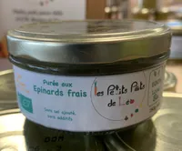 Purée aux epinards frais