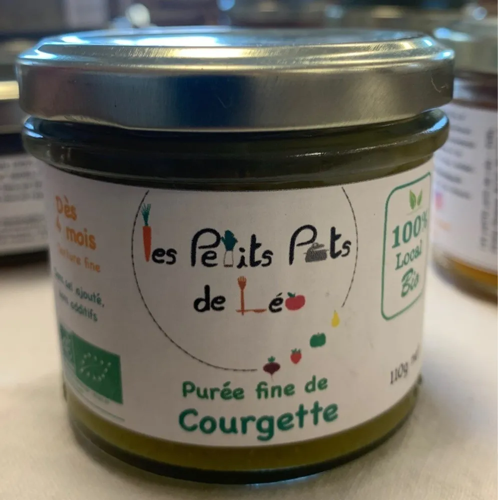 Purée fine de courgette