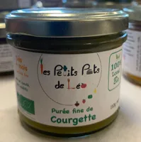 Purée fine de courgette