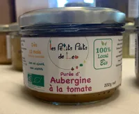Purée d'aubergine à la tomate