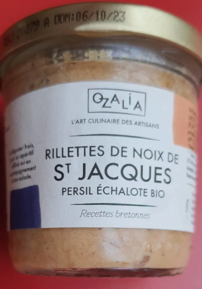 Rillettes de Noix de St-Jacques