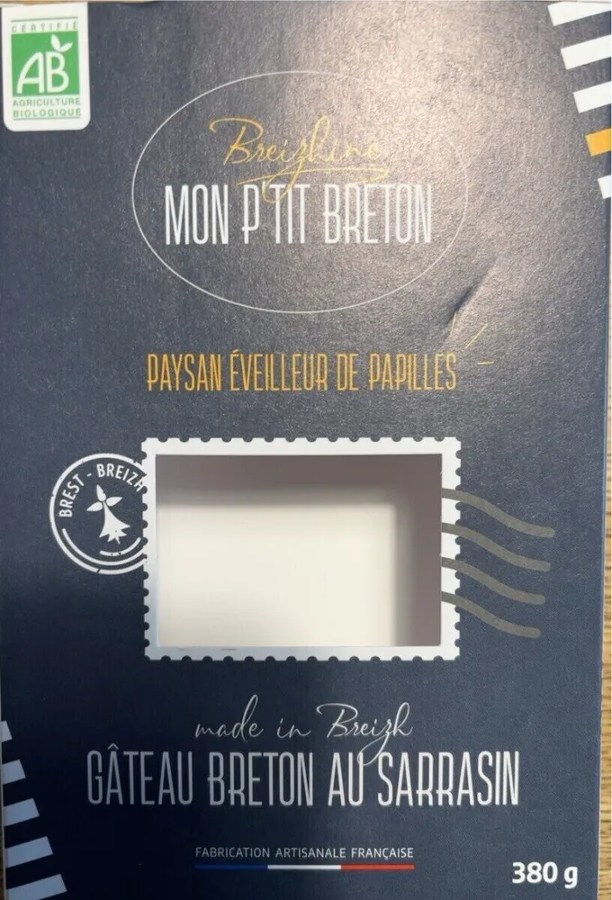 Gateau breton au sarrasin