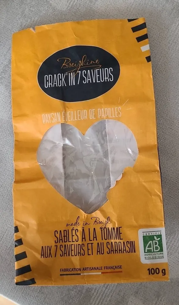 Sablés à la pomme aux 7 saveurs et au sarrasin