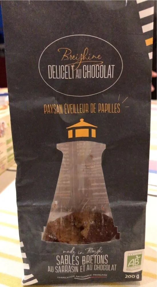 Sablés bretons au sarrasin et au chocolat