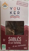 Sablés à la tomate et au sarrasin