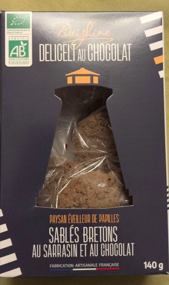 Sablés bretons au sarrasin et au chocolat
