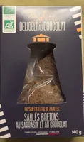 Sablés bretons au sarrasin et au chocolat
