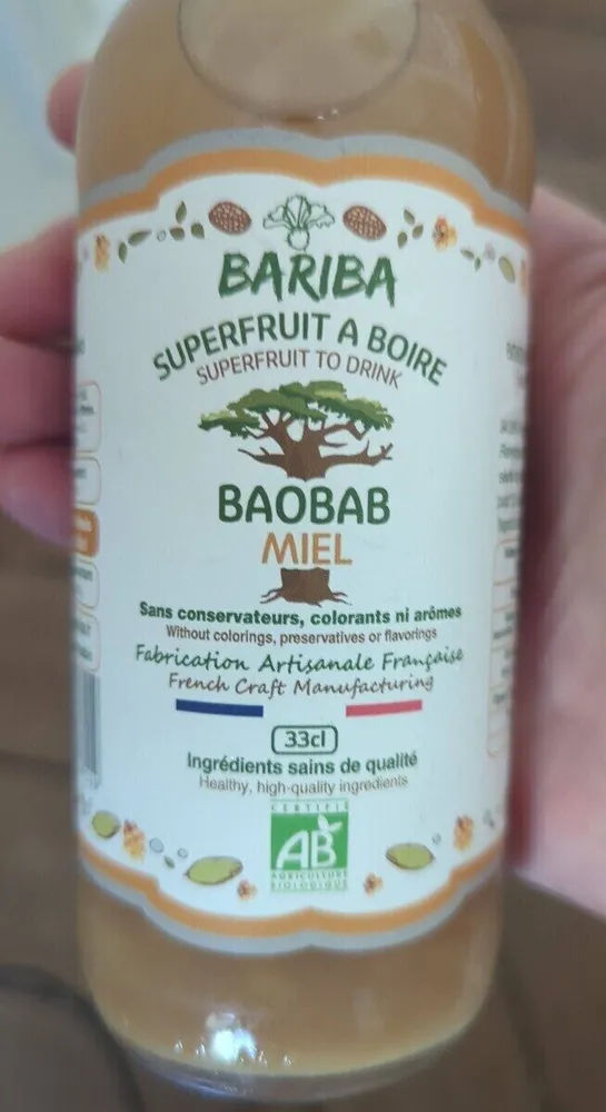 Super fruit a boire baobab miel