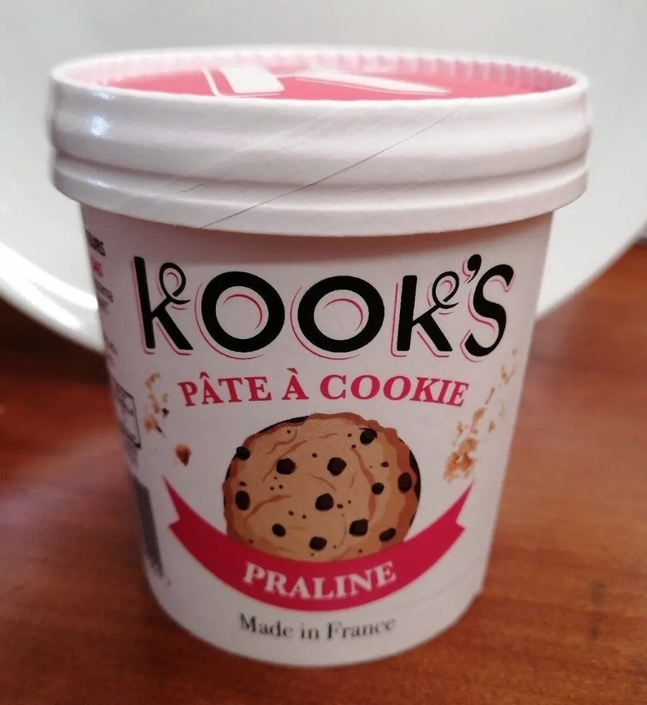 Pâte à cookie praline