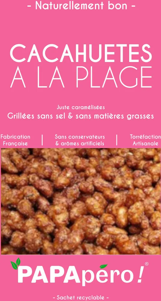Cacahuètes à la plage - juste caramélisées