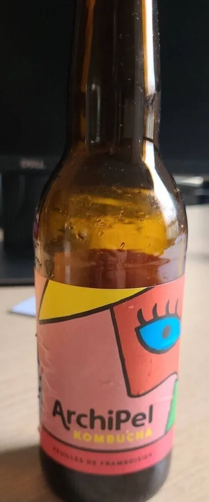 Kombucha aux feuilles de framboisier