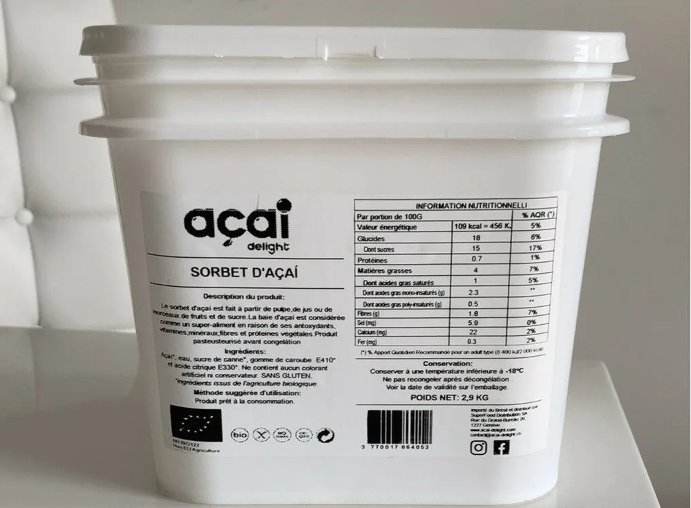 Sorbet d’Açaí