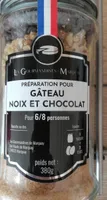 Gâteau noix et chocolat