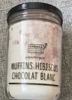 Muffins hibiscus chocolat blanc