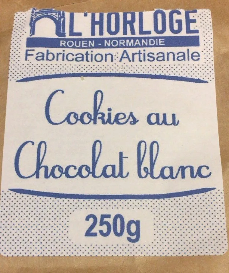 Cookies au chocolat blanc