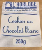 Cookies au chocolat blanc