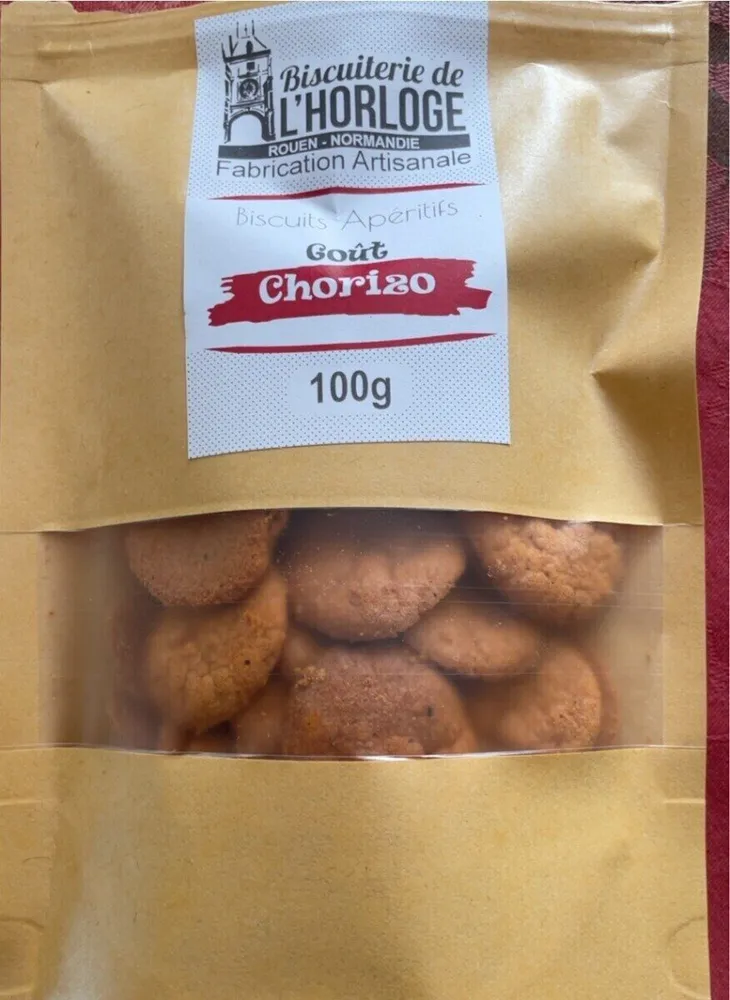 Biscuitz aperitifs gout chorizo