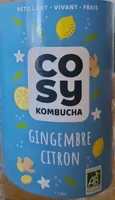 Cosy kombucha Gingembre citron
