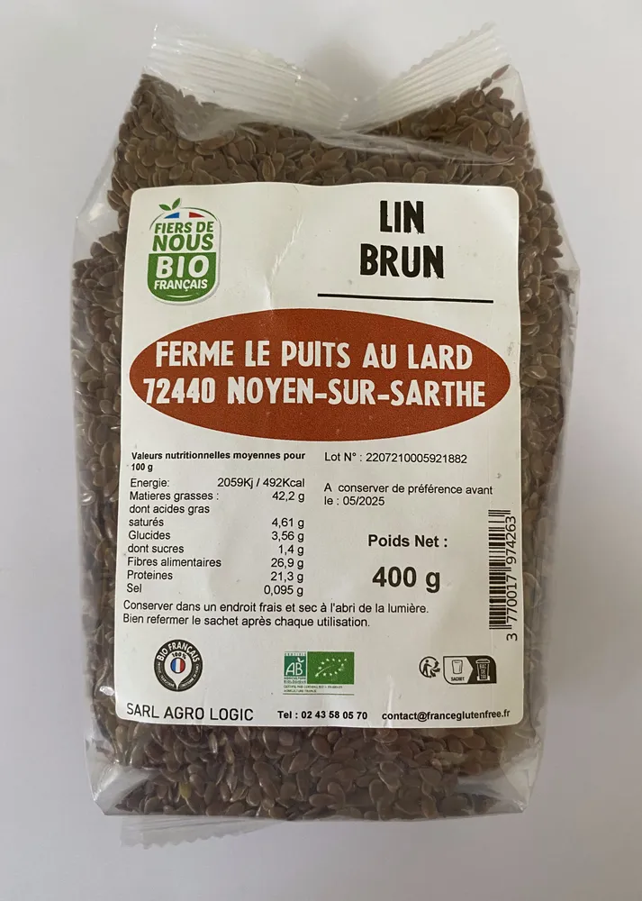 Lin brun