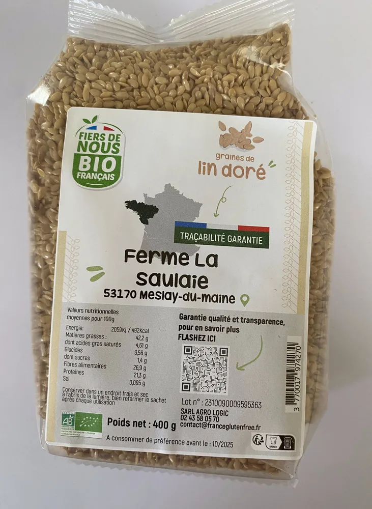 Graines de lin doré
