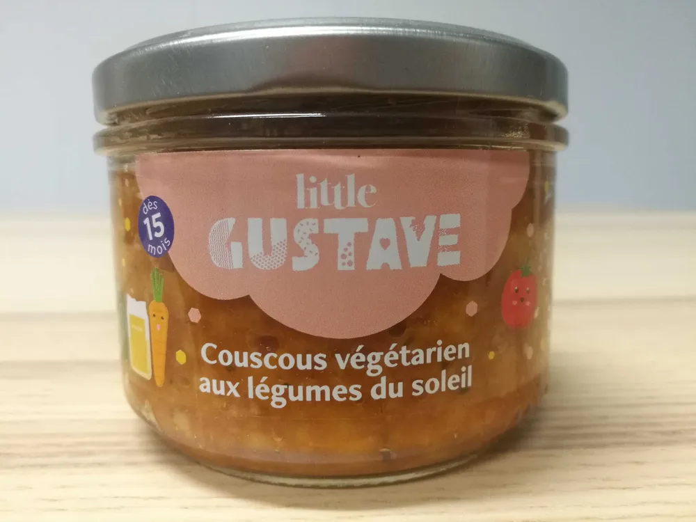 Couscous végétarien aux légumes du soleil - 15 mois