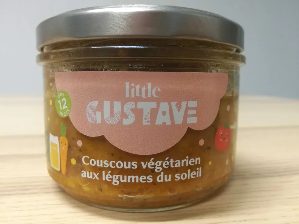 Couscous végétarien aux légumes du soleil - 12 mois