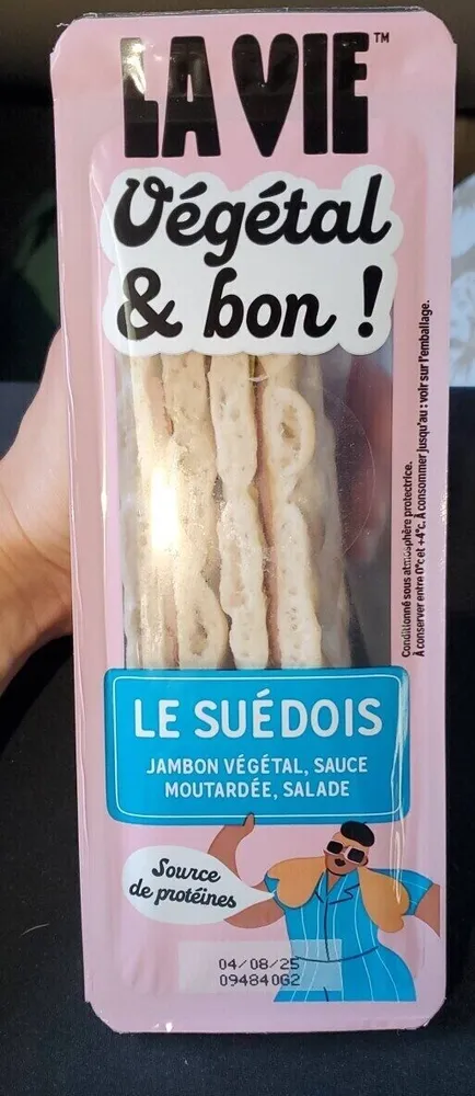 Sandwich Le Suédois Végétal