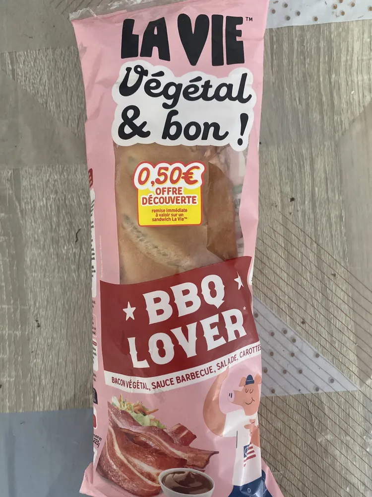 Sandwich BBQ végétal