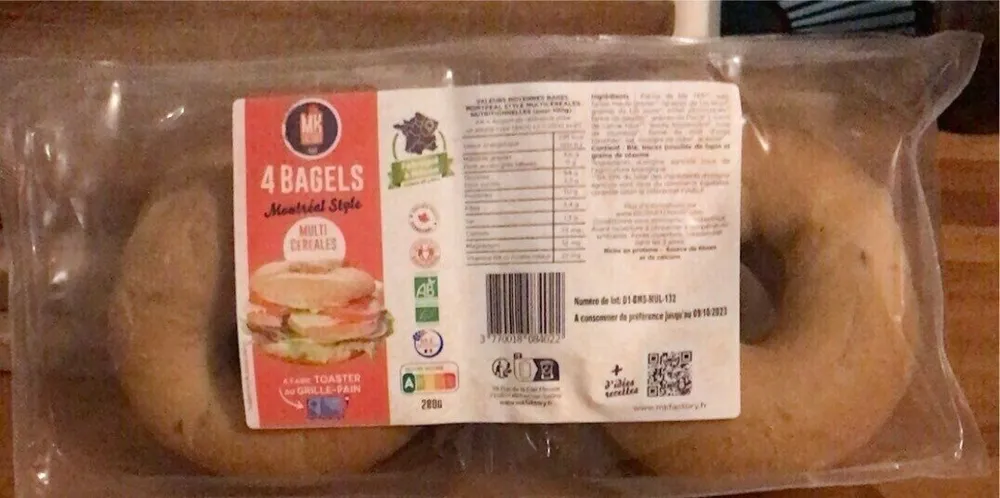 Bagels multicereales