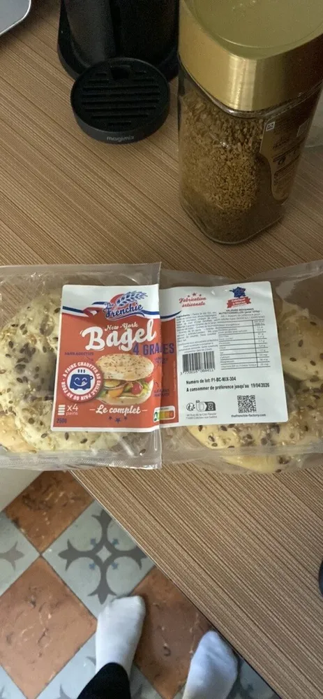 New-York Bagel 4 graines Le Complet