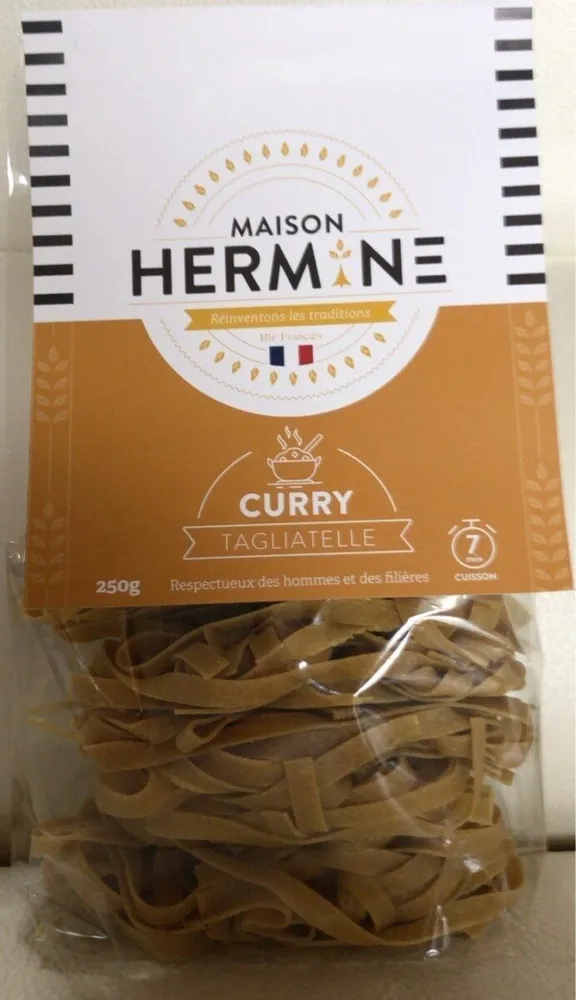 Tagliatelle 250 g Curry