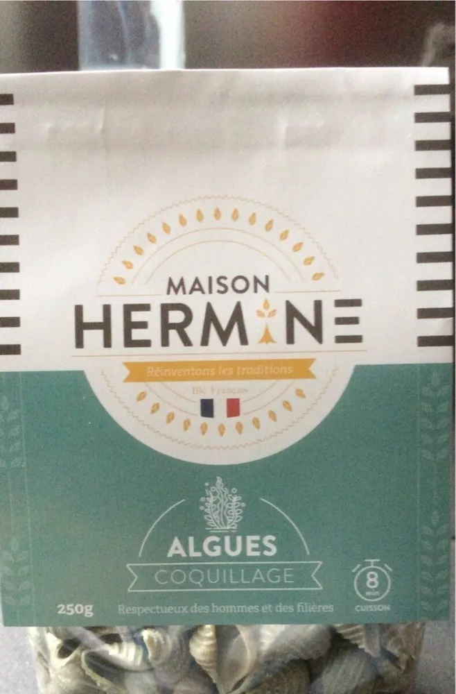 Algues coquillage