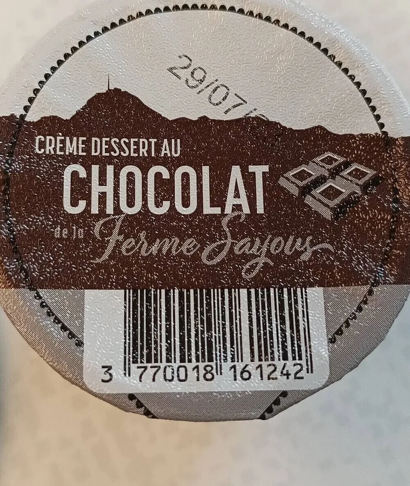 Crème dessert au chocolat