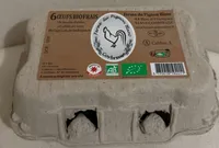 6 oeufs bio frais