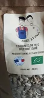 Tournesol bio decortiqué