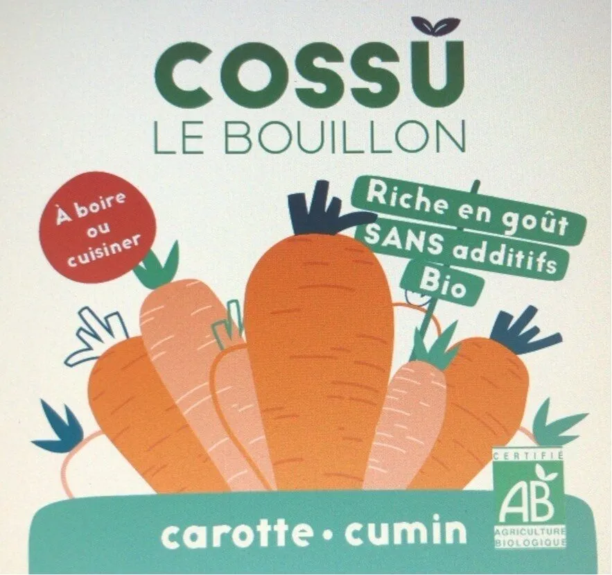 Cossu bouillon carotte cumin