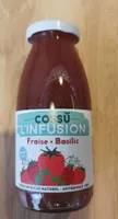 Cossu l'infusion fraise basilic