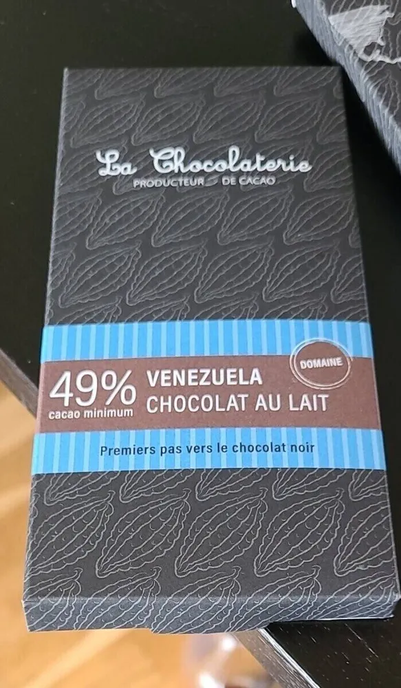 Chocolat  au lait Venezuela 49%