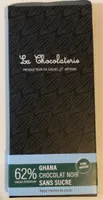 Chocolat noir 62% sans sucre