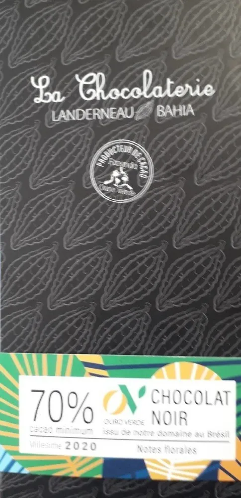 Chocolat noir 70% OURO VERDE