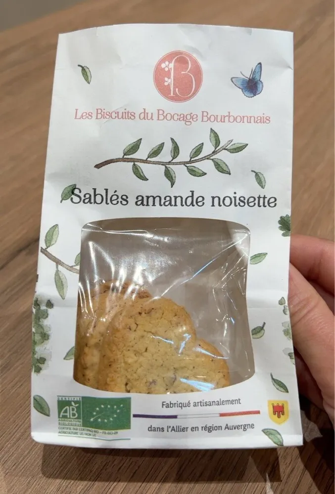 Sables amande noisette