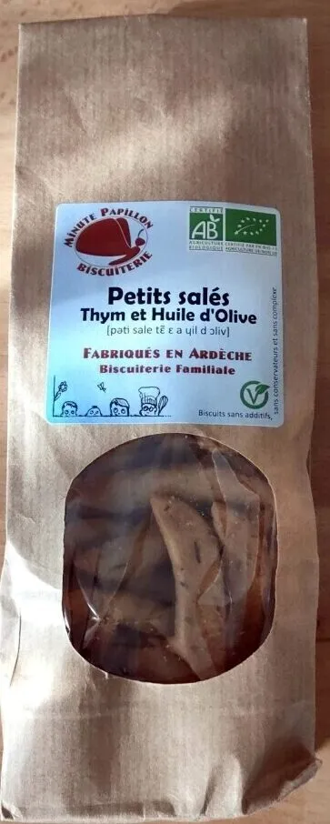 Petits salés thym et huile d'olive