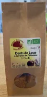 Dents de loup à la farine de châtaigne