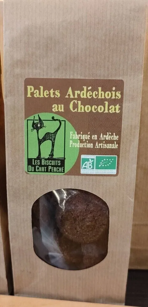 Palets ardéchois au chocolat