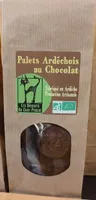 Palets ardéchois au chocolat
