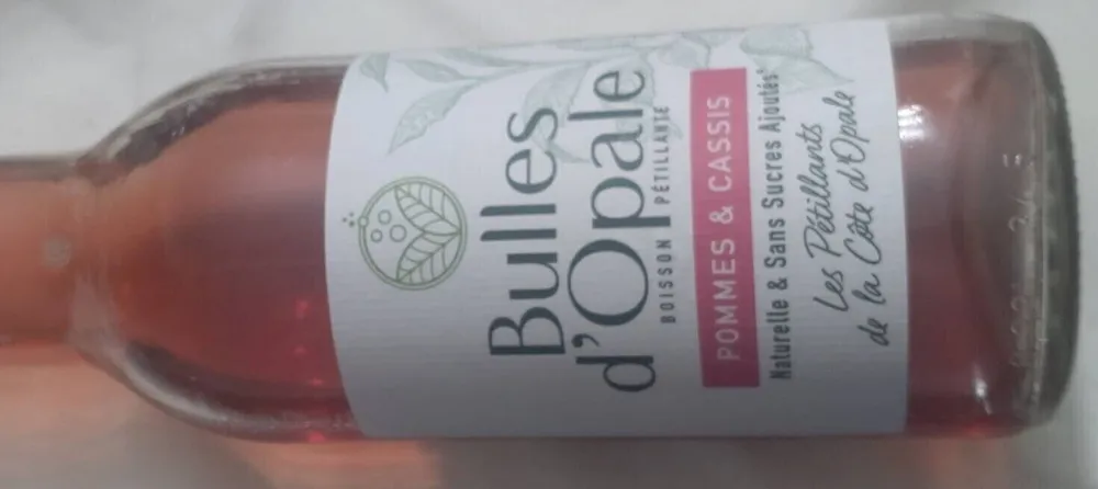 Pétillant pommes cassis