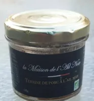 Terrine de porc a l'ail noir