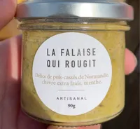 Delice de pois cassés de normandie chevre extra frais, menthe